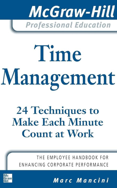 Time Management by Marc Mancini